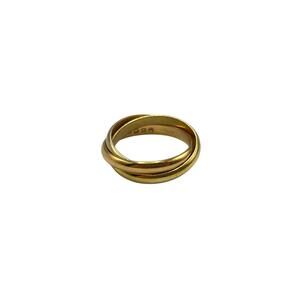 CARTIER 18k Gold Trinity Ring